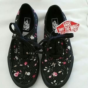 Vans Floral shoes Brand New w/ box