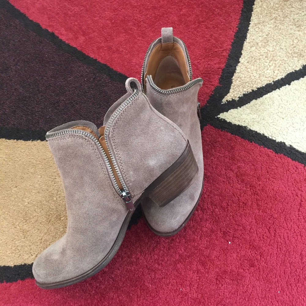 Lucky brand booties .