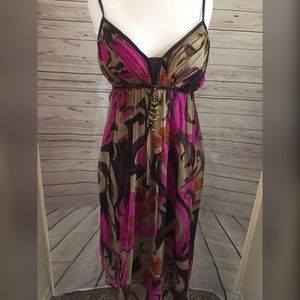 Nicole by Nicole Miller size 12 dress 100% silk