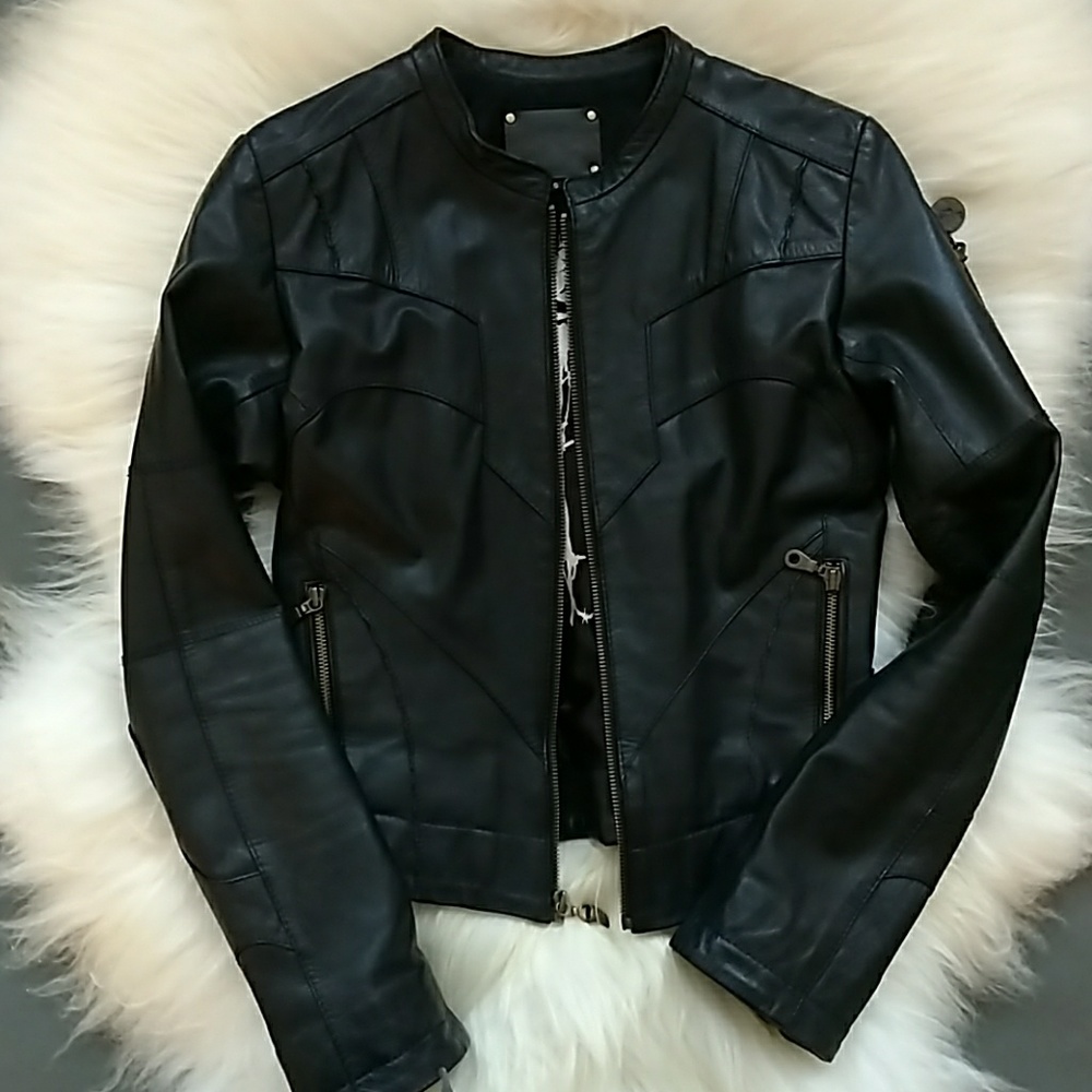 Jan Hilmer leather jacket