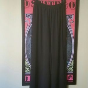 Black Chiffon Pant
