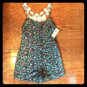 BCBGeneration Floral Romper