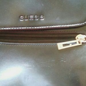 Leather backpack purse