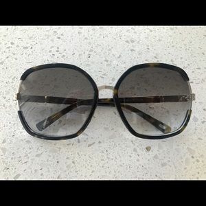 Versace Tortoise & Gold Sunglasses