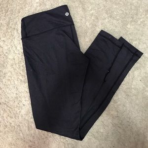 Lululemon denim leggings size 6