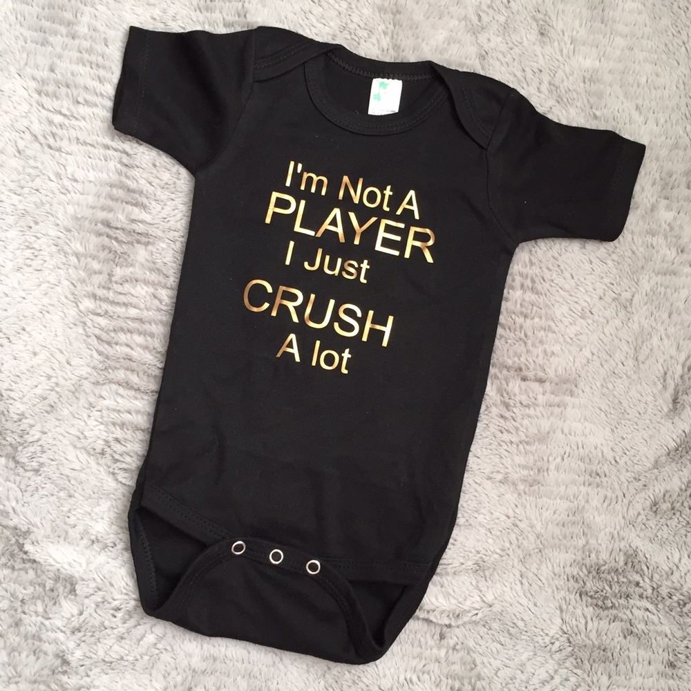 Unisex Not a Player Onesie