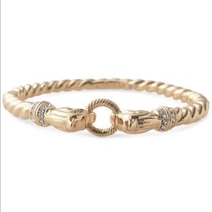 Stella & Dot Gold tiger bracelet