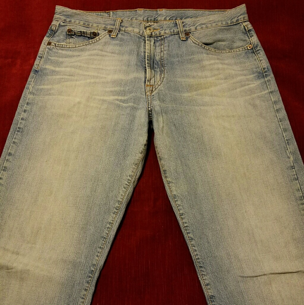 Lucky Brand Carefree Jean Size 34 X-Long  35x36