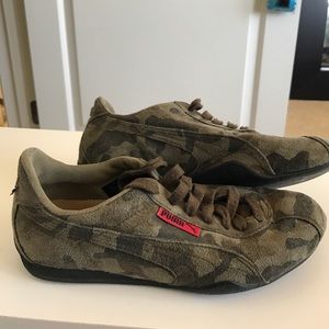 Puma camouflage camo flats