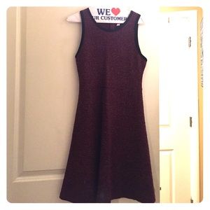 Wine Colored J.Crew Dress