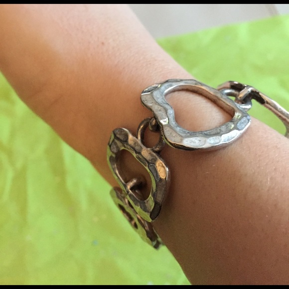 Lia Sophia silver link bracelet - Picture 6 of 9