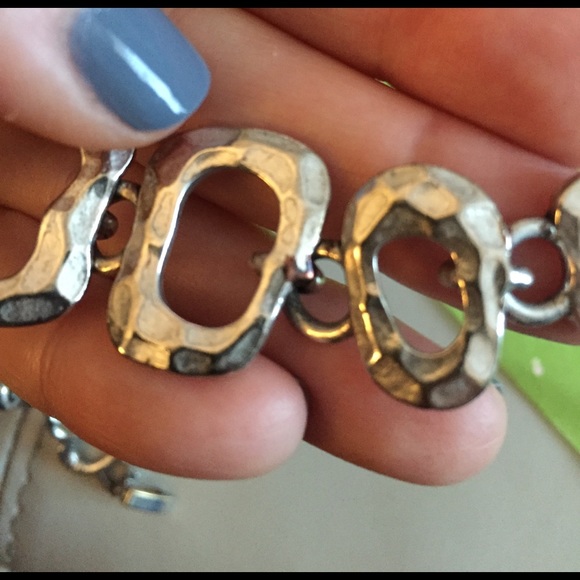 Lia Sophia silver link bracelet - Picture 9 of 9