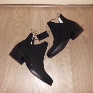 Suede Booties