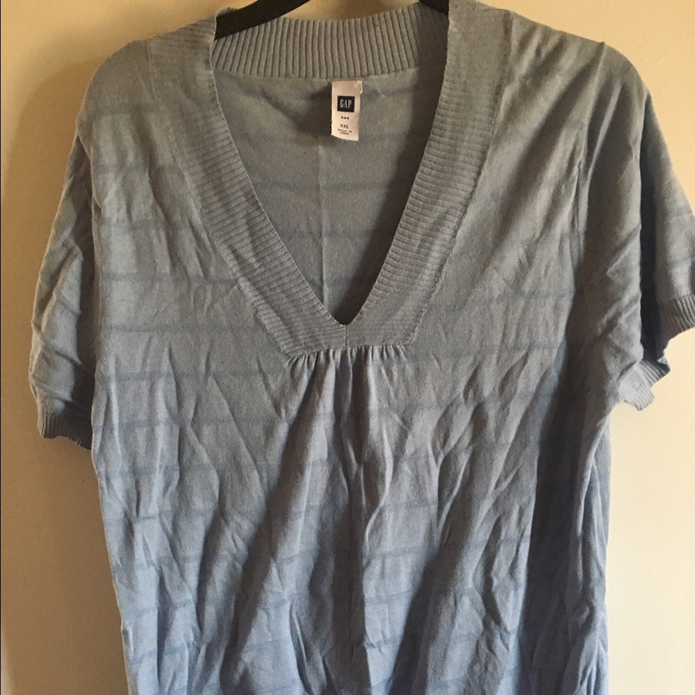 Gap light blue thin sweater