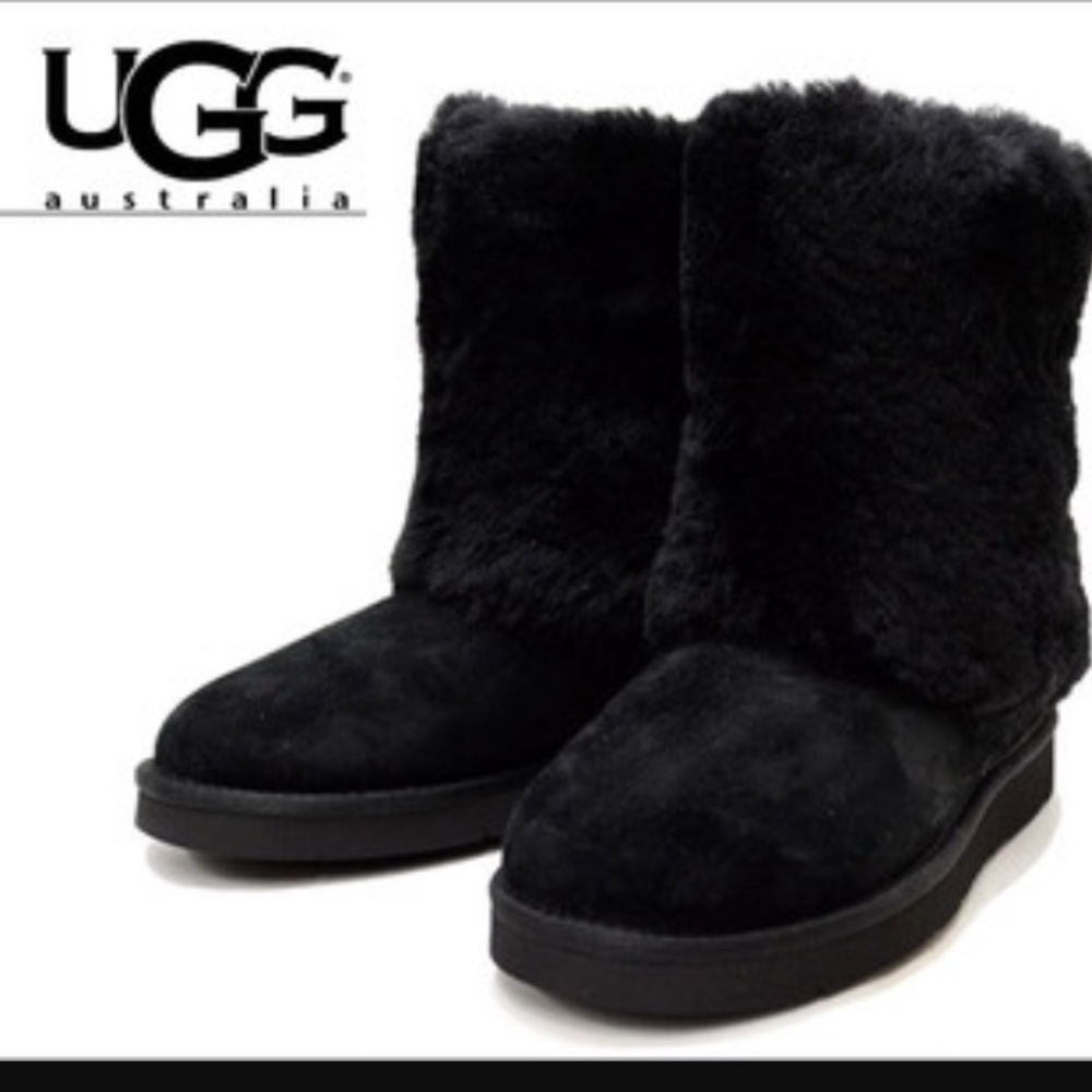 Ugg black Patten boots BNIB