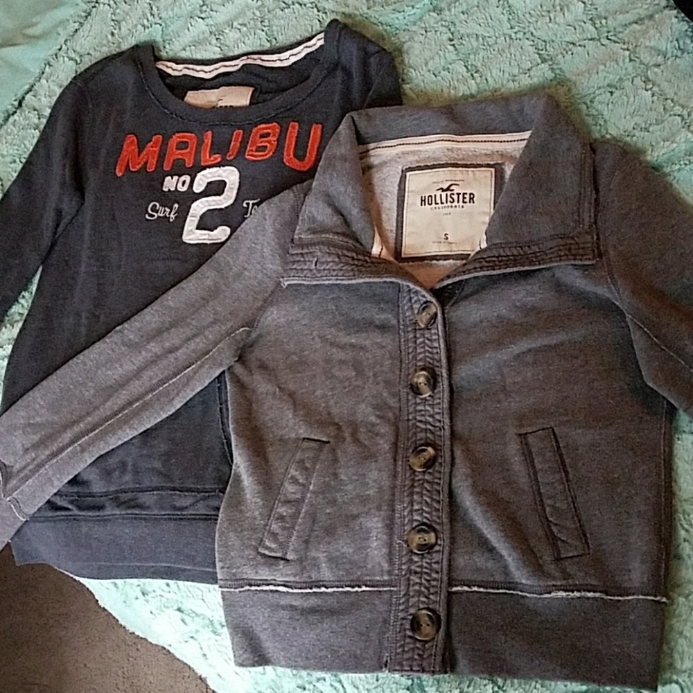 Bundle of 2 Hollister Sweaters