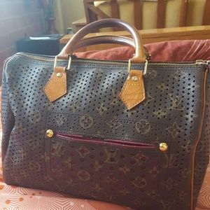 Louis Vuitton Perforated Limited speedy 30 $500