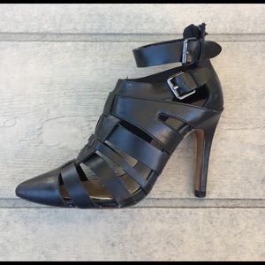 Black Zara gladiator heels