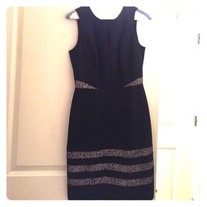 Black & Tan Catherine Malandrino Dress