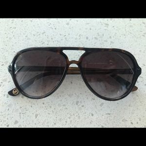 Michael Kors Caicos Aviator Sunglasses