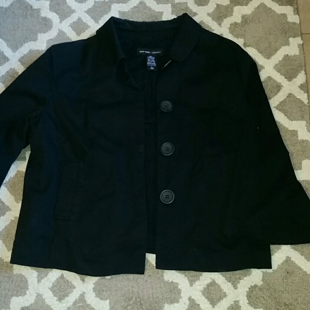 Black short PeaCoat