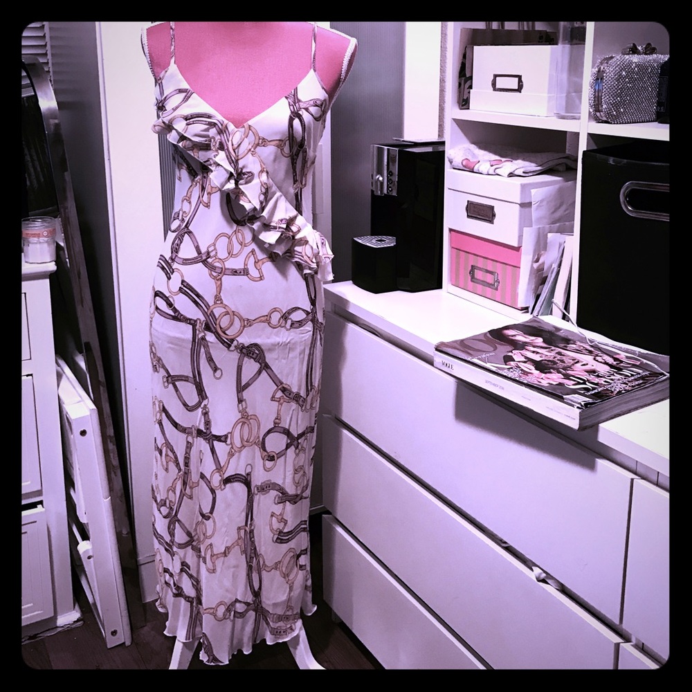Anthropology's Jaloux Zalu long dress