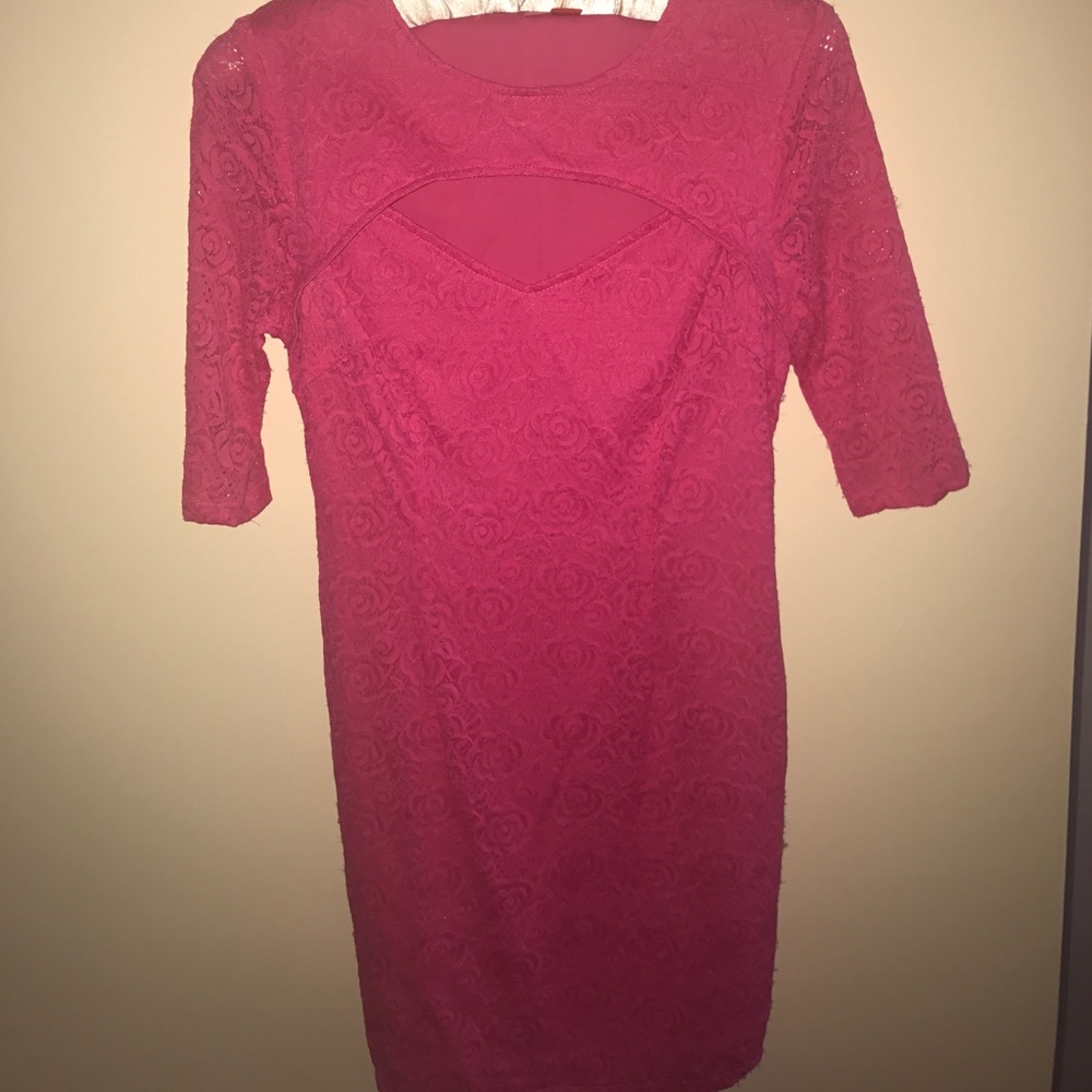Lace cocktail dress