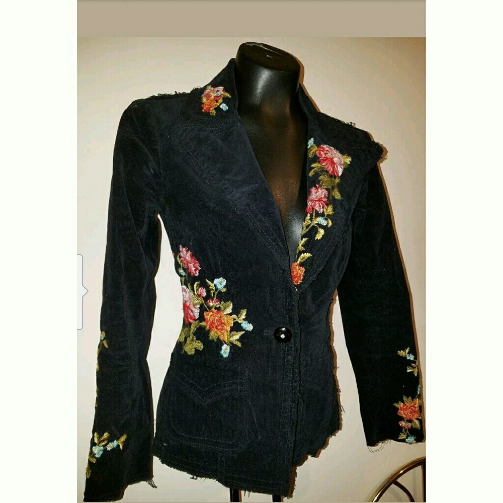Johnny Was Embroidered jacket
