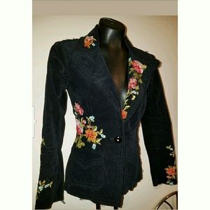 Johnny Was Embroidered jacket