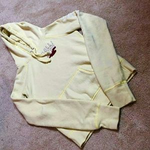 Light Yellow Hollister Hoodie