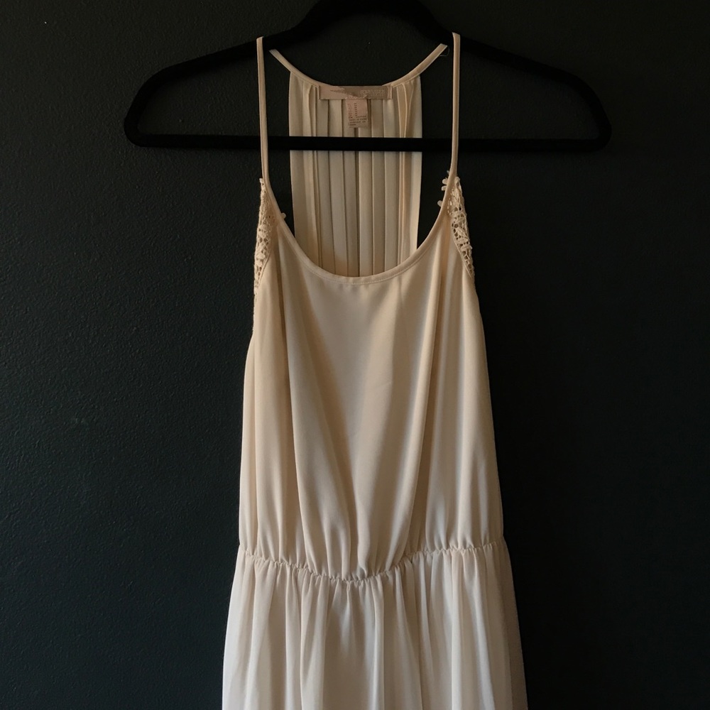 Cream Spring Dress