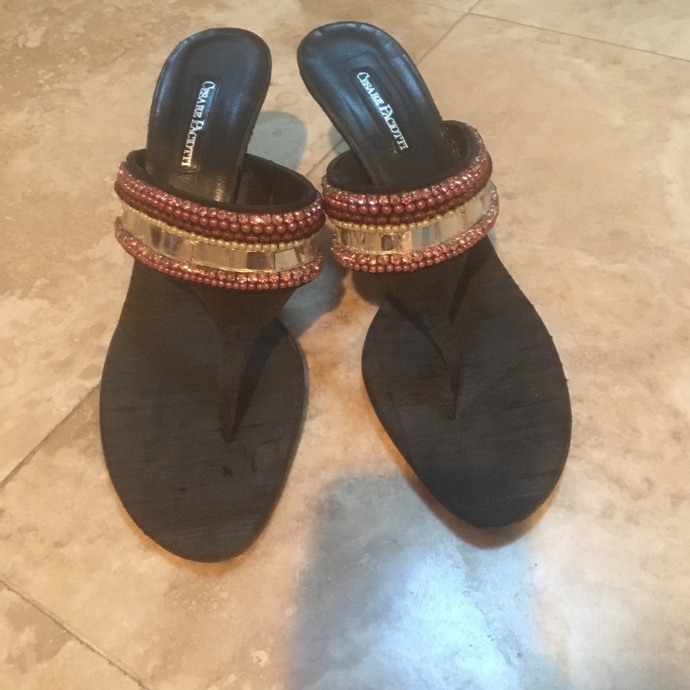 Cesare paciotti heel sandals