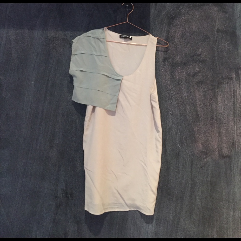 Alexander wang color block dress