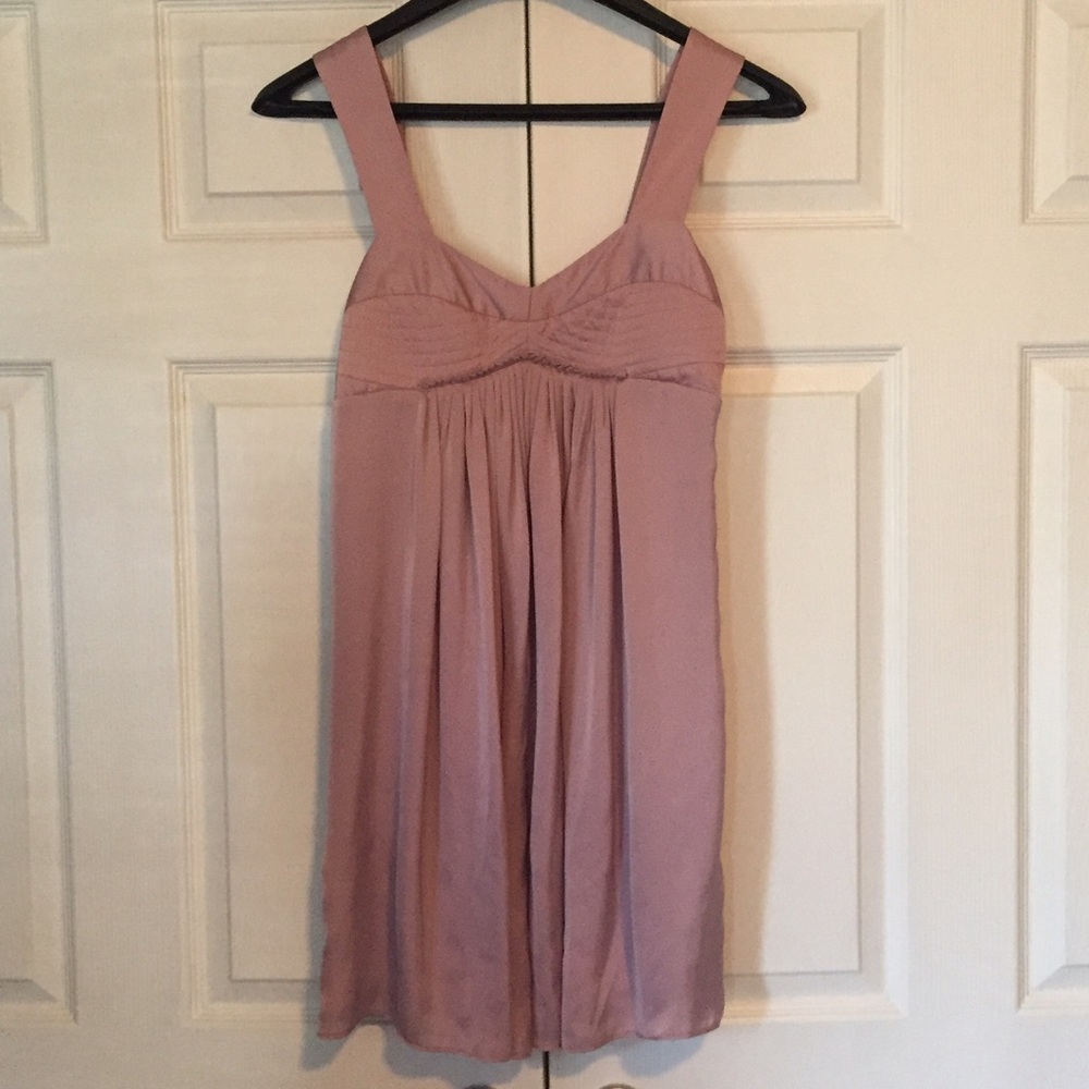 Satin slip dress. Worn once. Dry cleaned.