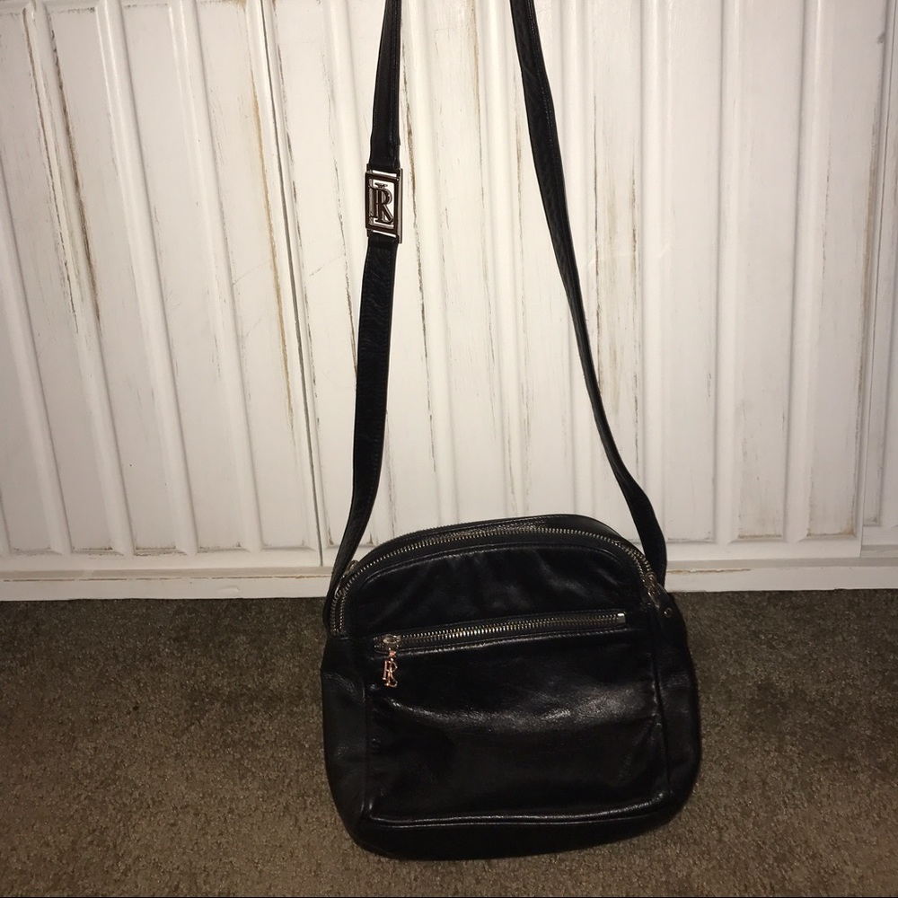 Ralph Lauren black satchel