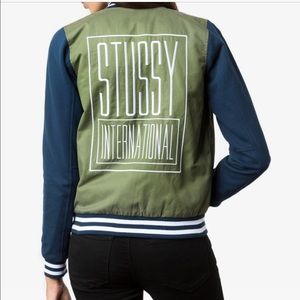 Stussy varsity women's bomber