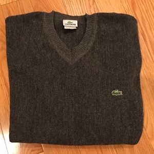 Lacoste baby alpaca sweater