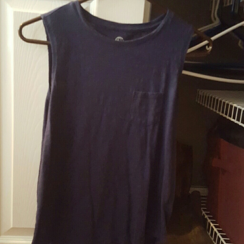 SO navy blue tank