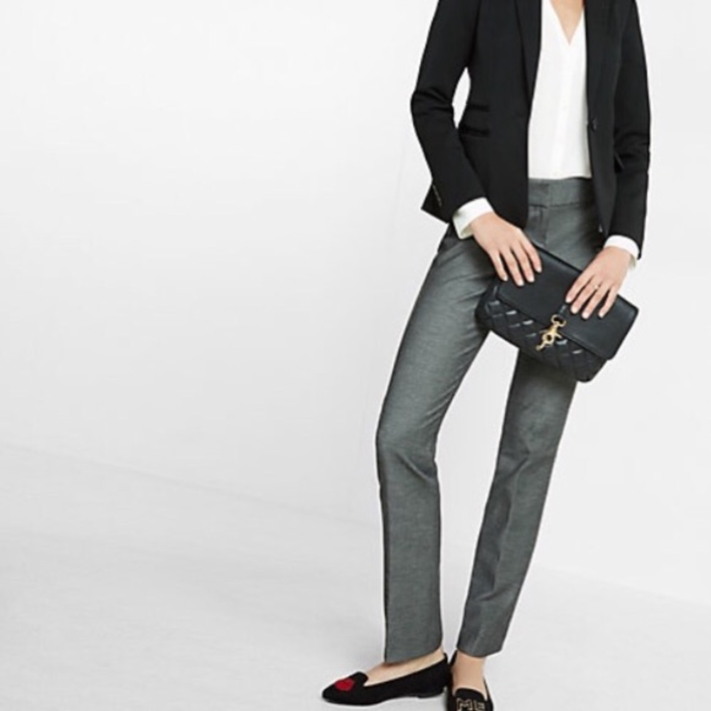 Express Editor Pants- Size 0 Short - image 2