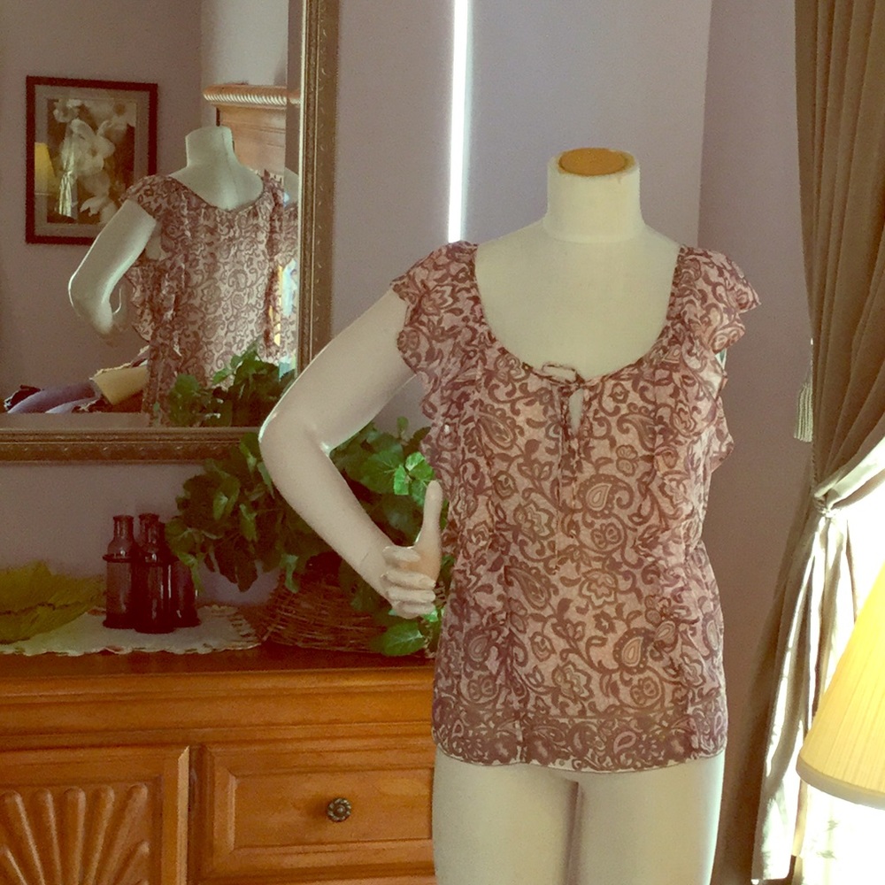 American Eagle sleeveless blouse S/P