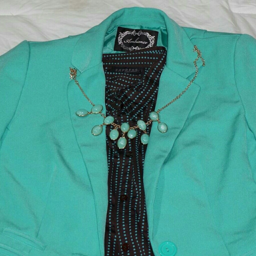 Blazer mint green