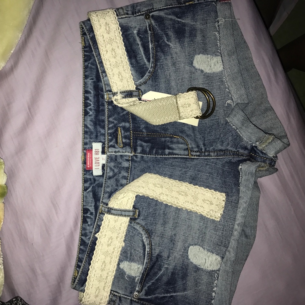 NWT Denim shorts