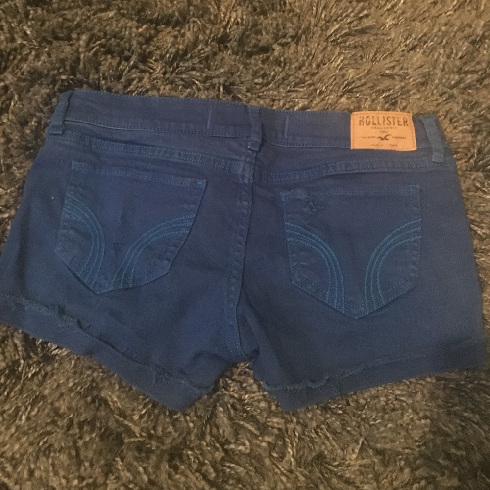 Hollister Blue Jean Shorts