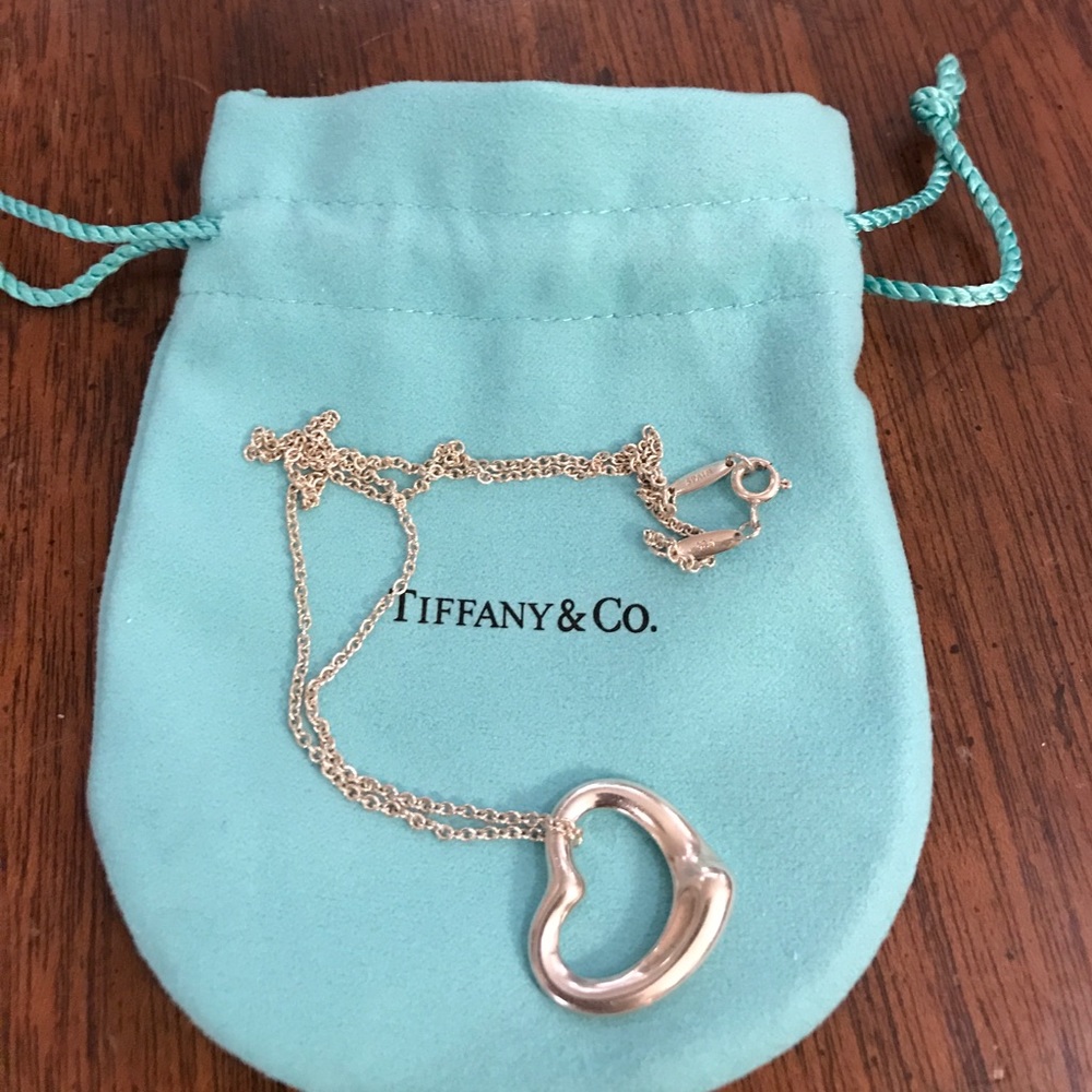 TIFFANY Elsa prettier open heart pendant