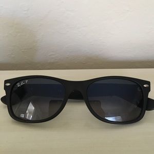 Ray Ban Wafarer polarized sunglasses