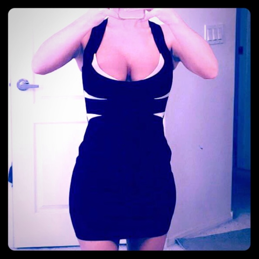 Black and white Cocktail dress