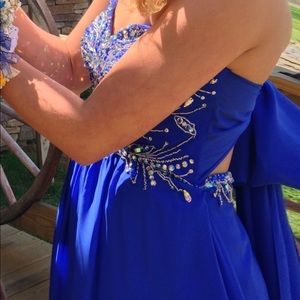 Royal Blue Prom Dress