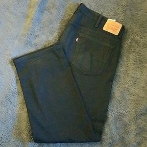 Levi 569 Black Denim Jeans