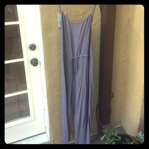 Casual gray lounge Reformation jumpsuit