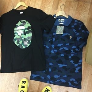 Bape Polo Shirts
